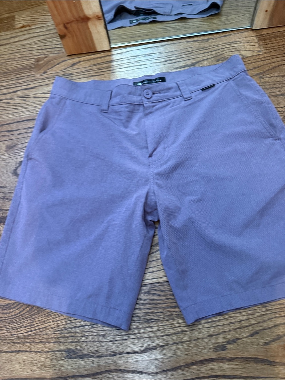 Travis Mathew Lavender Flat Front Men's Shorts